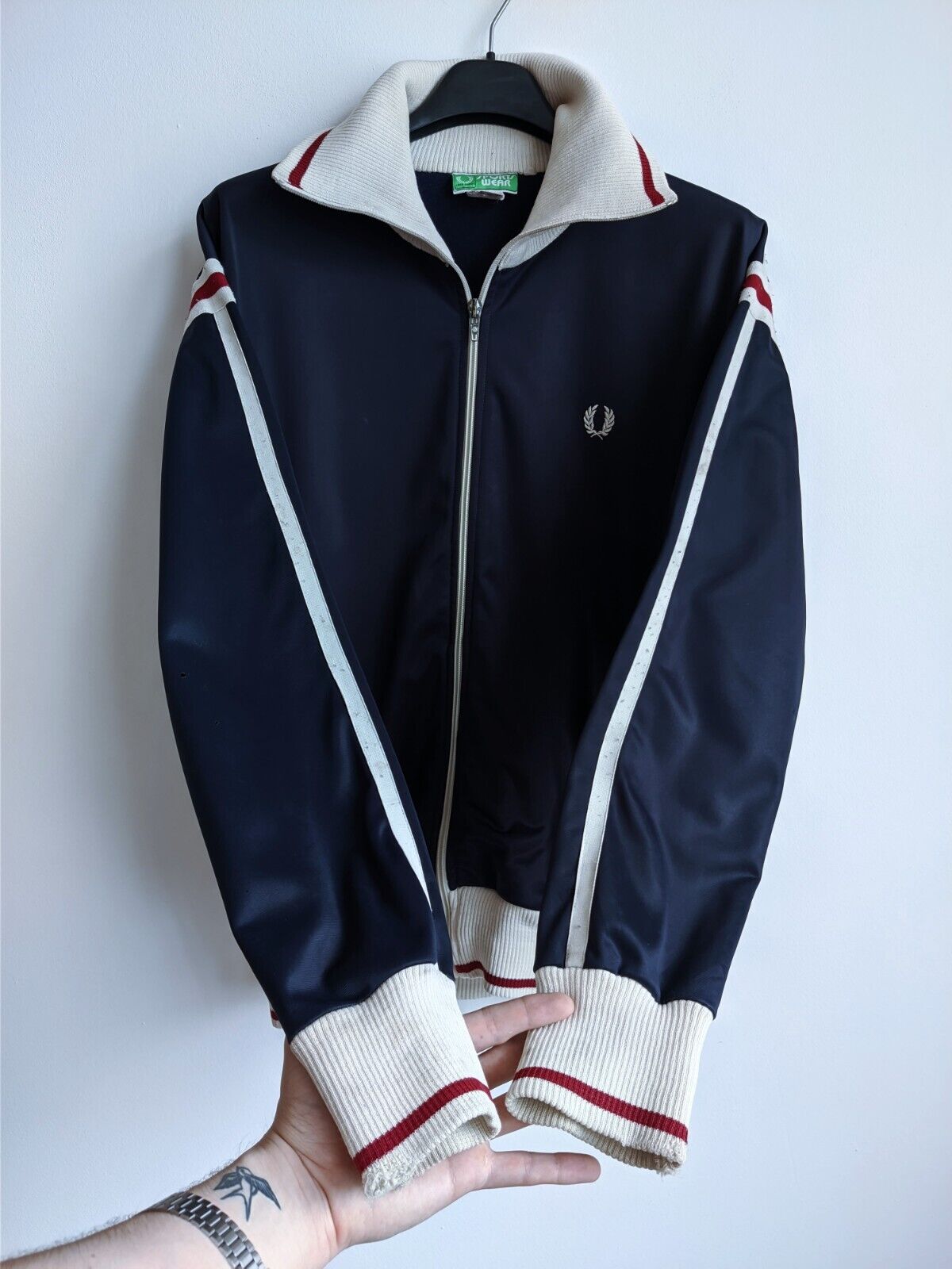 Fred Perry vintage track jacket zip up | eBay