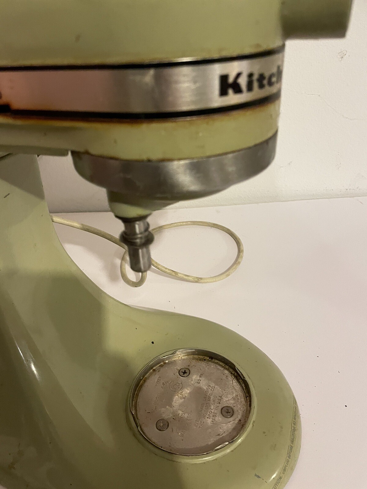 Vintage kitchen aid mixer k45 Green eBay