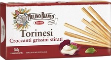 Mulino bianco torinesi grissini croccanti stirati con farina sostenibile 280g