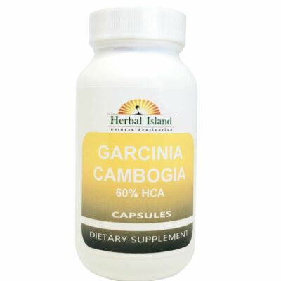 Garcinia Cambogia Extract Powder Capsules (60% HCA) Free Shipping (500 mg Each)