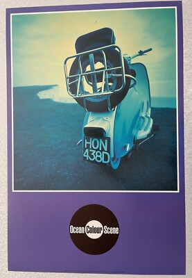 OCEAN COLOUR SCENE,MUSIC BAND,RARE AUTHENTIC LICENSED 1996 POSTER