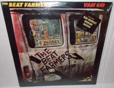   BEAT FARMERS ''VAN GO'' SEALED ORIGINAL 1986 LIVE LP  MCA-5759 HYPE STKR LOOK 