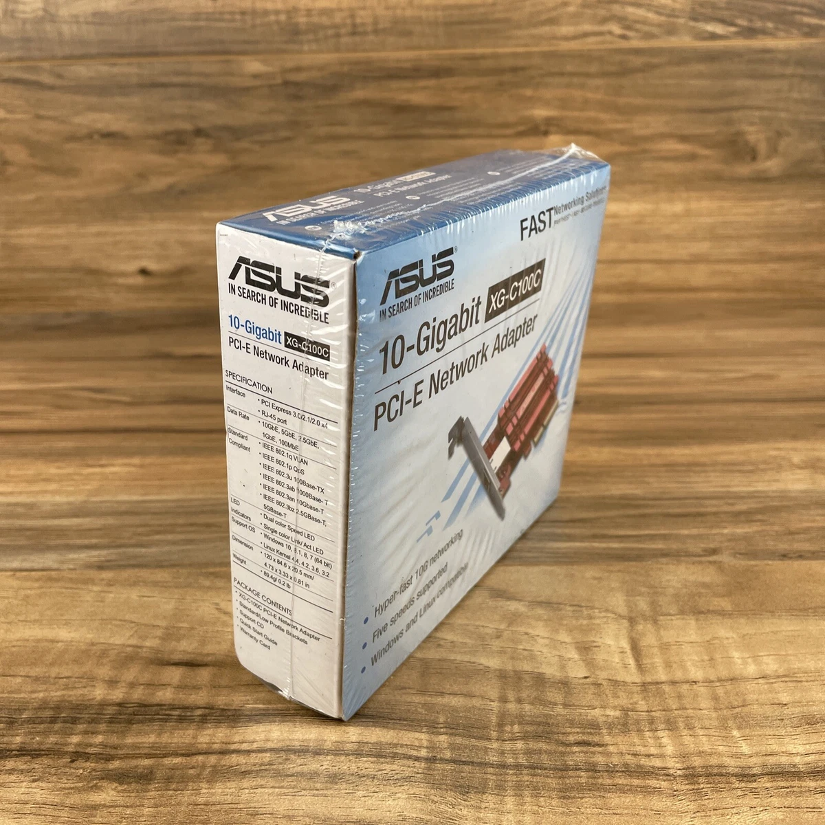ASUS XG-C100C - 10 Gigabit - PCIe Network Adapter🔆new Sealed 🔆