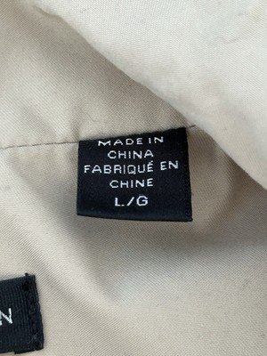 Gilet Coupe-vent Greg Norman Homme, Taille L, Beige, Demi-fermeture éclair, Sans Manches, Pour Le Golf
