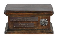 Cat Small Urn With The Image Of A Dog Art-Dog