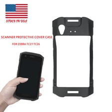 Scanner Protective Cover Case Rugged Bumper Boot For Zebra TC21 TC26 Computer