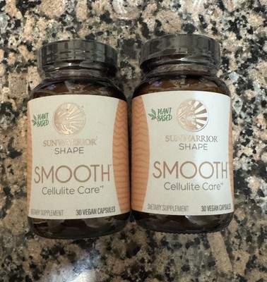 Pack of 2 Sunwarrior Shape Smooth Cellulite Care Plant Based EXP 6/25 New