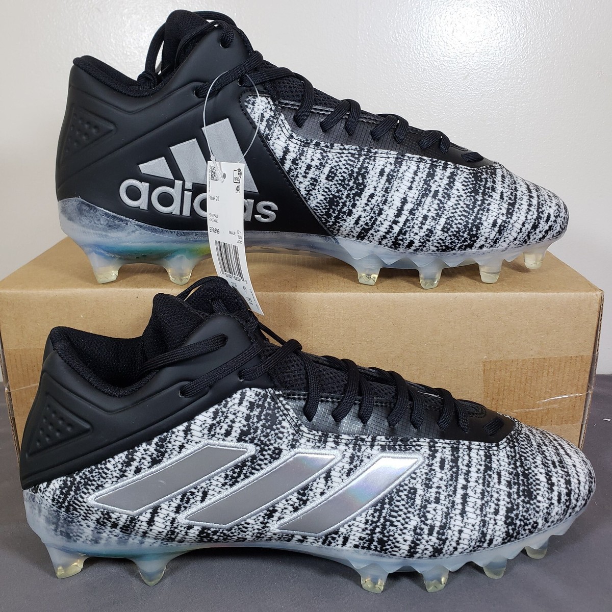 NWT Adidas Freak 20 Carbon Football Cleats - 13 adidas Freak Carbon Mid 20 Adult Football Cleats F97423 main image 2