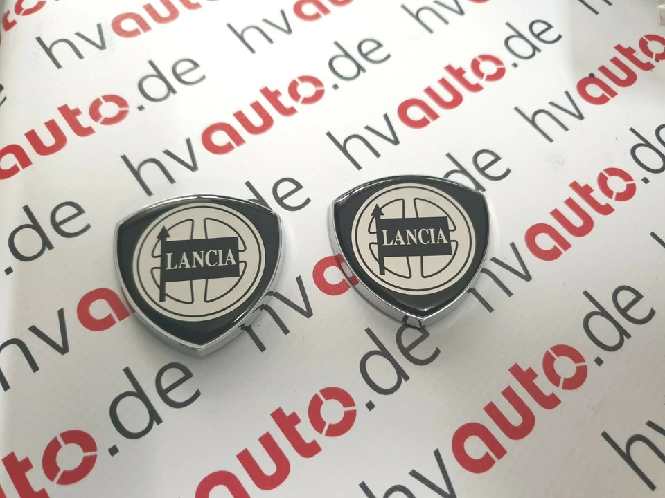 Satz Lancia Embleme B Säule Badge B Pillar Lancia Delta Integrale & Evo 82430351 - Bild 4 von 4