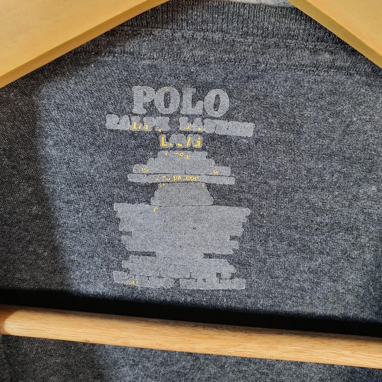 Polo Ralph Lauren vintage uomo grande grigia ricamata pony vestibilità classica