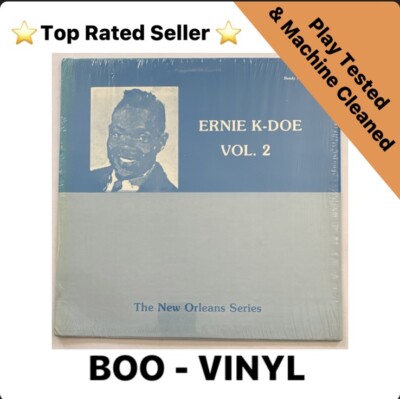 Ernie K-Doe   Ernie K-Doe Self Titled LP Bandy BLP 70005 Vol 2 Funk Soul Ex / Ex