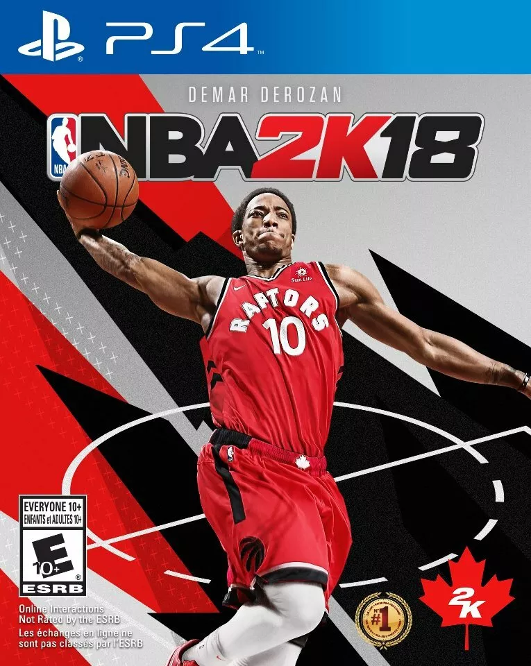 NBA 2K18 Standard Edition PS4 - Canadian version SEALED