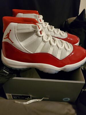 Brand New Air Jordan 11 cherry red sz10 Jordan 11 Retro  main image 2