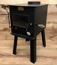 Glamping Wall Tent Wood Stove