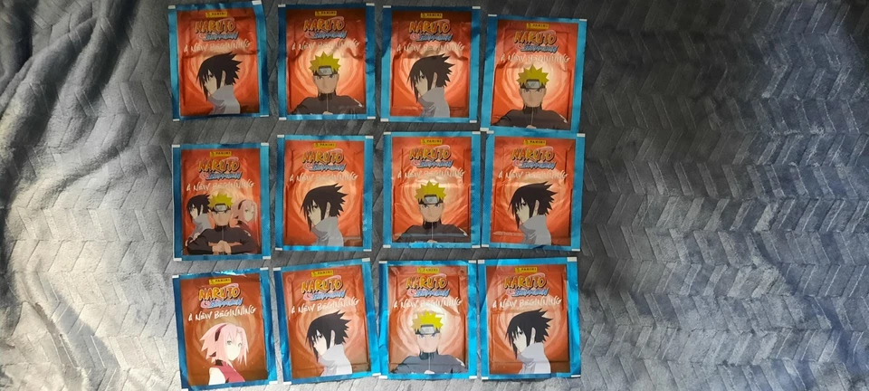 NARUTO SHIPPUDEN UN NOUVEAU DEPART - PANINI 2023 - LOT DE 12 POCHETTES - - Photo 1/1