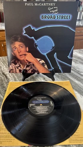 Vinyl Paul McCartney Give My Regards To Broad Street Columbia SC 39613 VTG EX