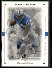 1999 SP Authentic #31 Johnnie Morton