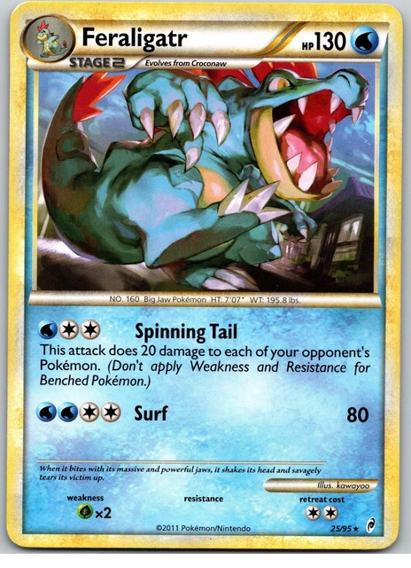 Feraligatr #25 (Call Of Legends (2011))