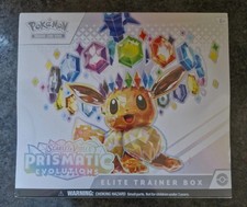 Pokemon Prismatic Evolutions Elite Trainer Box ETB - Neu & Sealed 💎 GRATIS P&P 🚚