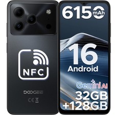 DOOGEE Note56Pro Android 16 Unlocked Phone with Gemimi AI 32GB+128GB 6.56" NFC