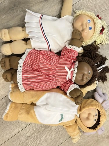 Cabbagepatch Kids Vintage 1978/1980 Set Of 3