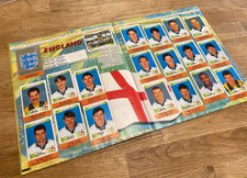 PANINI Euro 1996 Stickers - England Black Backs Collectible Football Stickers (Minimum Order £6)