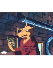 Peter Renaday signed 8x10 Photo Master Splinter Teenage JSA Authentication