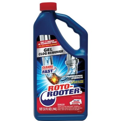 Roto-Rooter Gel Clog Remover, 32 fl oz- 351403