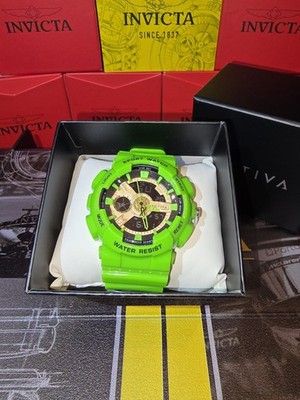 Activa Pixel Green Lantern X Invicta Digital UnisexWatch - 50mm