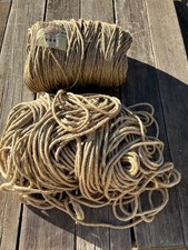Jute Rope, 900 Feet ea  x 2 6 ply - 8mm Natural Heavy Duty Twine