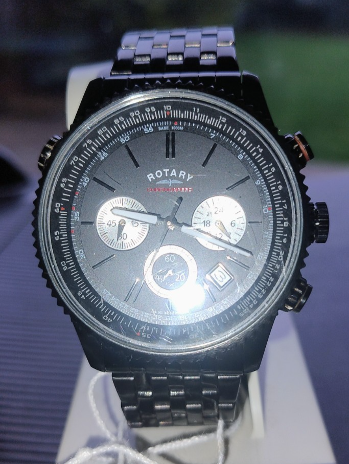 Rotary GB03778/04 Multi Dial Chronospeed Quartz Men's Watch