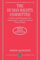 The Human Rights Committee | Dominic Mcgo*Drick | Taschenbuch | Englisch | 1996