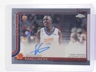 KHAMAN MALUACH 2025-26 TOPPS CHROME ROOKIE AUTO #TCAR-KM SUNS Q4376