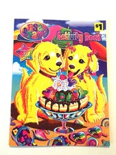 Lisa Frank Activity Book with 30 Stickers