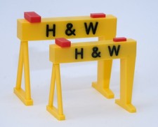 Harland and Wolff Cranes 3D Model Twin Pack -2 Sizes Belfast Shipyard Tracked 48