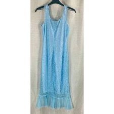 Wet seal blue maxi dress