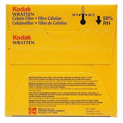 Kodak No. 82B Wratten Gelatin Filter 75mm x 75mm - Image 3 of 3