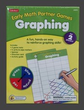 Lakeshore Early Math Partner Games - Graphing/ 4 Yrs-BRAND NEW