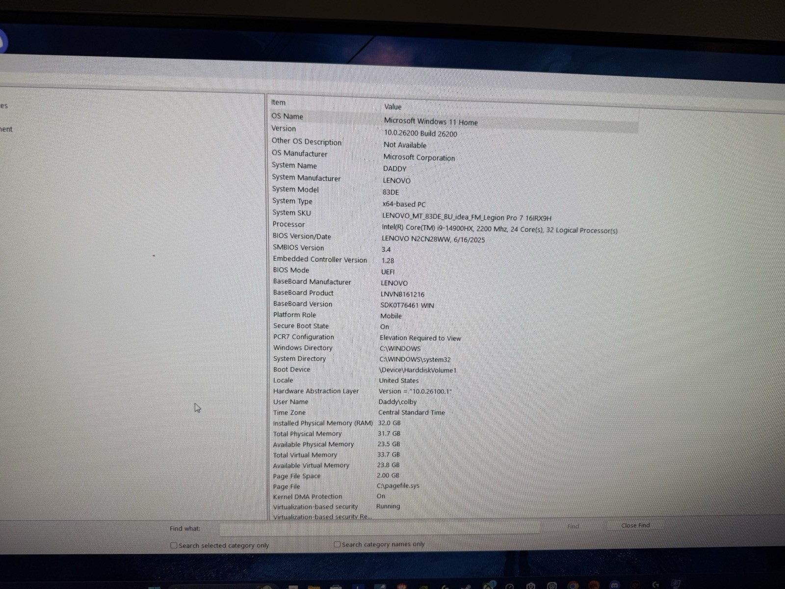 Lenovo Legion Pro 7i Gen 9 (2024) Gaming Laptop i9-14900HX RTX 4090 32GB RAM 2TB