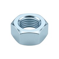 Sechskantmutter Din 934 M 10 X 1,5 Aluminium Blank 100 Stk