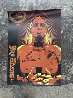 Jay Adams Celebrating 35 Years Z Flex Skateboard Poster Rare | eBay