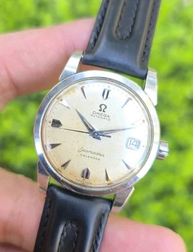 Vintage Omega Seamaster Calendar Ref 2849 Cal 503 Men's 34mm Stainless Watch