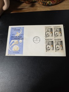 Stamps United States FDC  500th anniversary of the birth of Nicolaus Copernicus