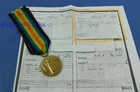 WW1 World War One British Military Victory Medal 35706 H O Payne Hampshire Reg