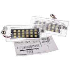 BRANDT Kennzeichenbeleuchtung LED für BMW X5 E53 1999-2006 X3 E83 2003-2010