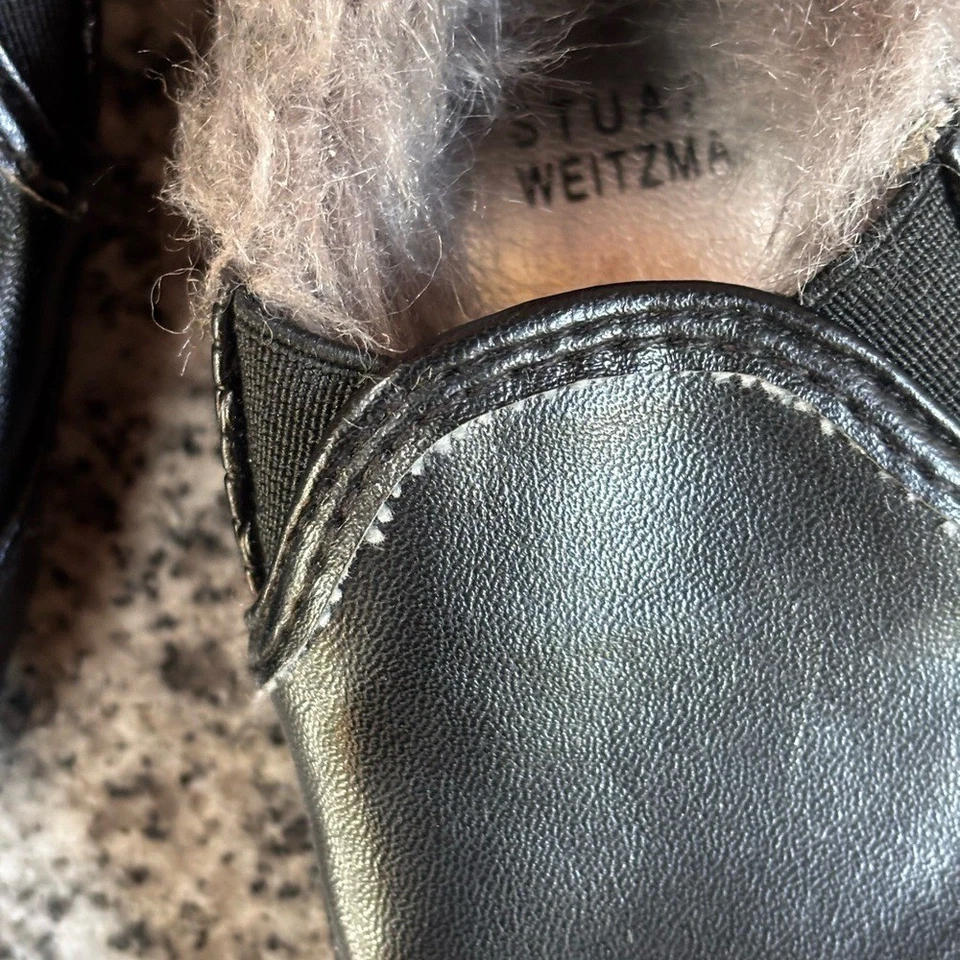 Детские лоферы Stuart Weitzman Baby Furrier - Изображение 3 из 4