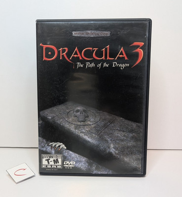 Dracula 3: The Path of the Dragon (PC DVD-ROM, 2008) CIB Complete w/ Manual