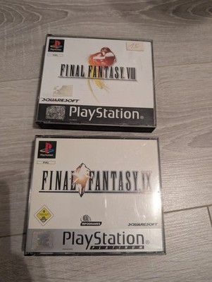 Final Fantasy VIII & IX Playstation (PS1) Klassiker OVP Mit Anleitung
