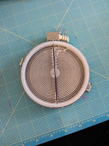 AEG 66301K-MN Kochfeld Strahlungsheizkörper Heizkörper 3-Kreis 3051747016