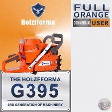 6,6PS Profi Benzin Kettensäge 93,6cc Holzfforma G395 395XP + Tuning,Muffler Mod